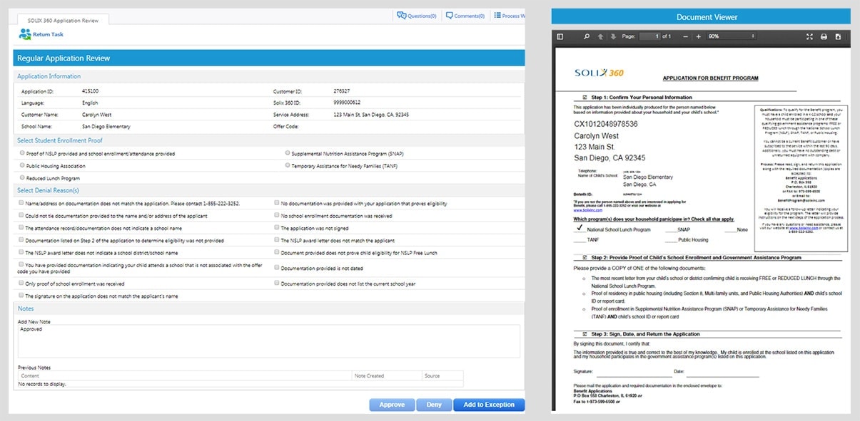 Solix 360 data collection